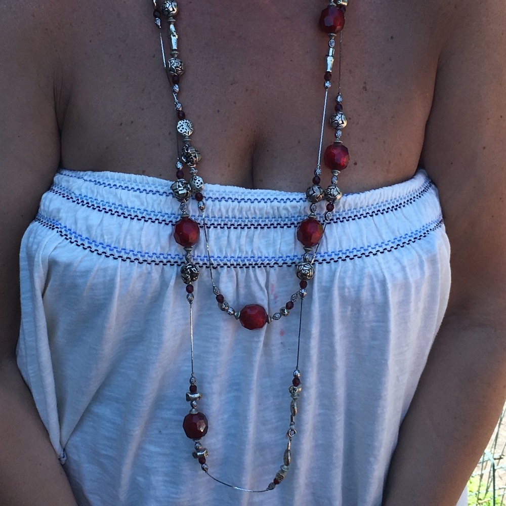 Vintage Gabby Reid long necklace